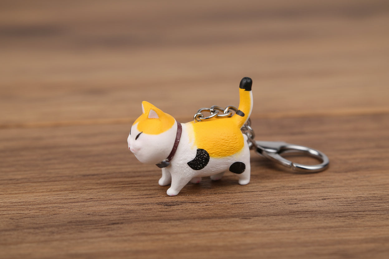 Kitty Keychain