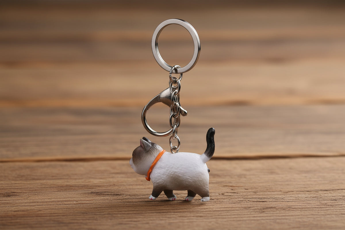 Kitty Keychain